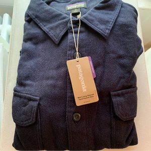 NWT MENS XL Patagonia Long Sleeve Fjord Flannel